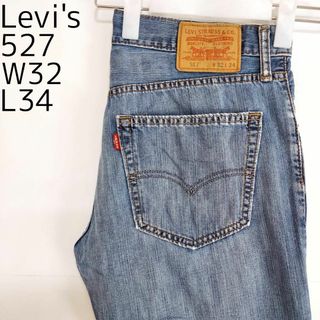 リーバイス(Levi's)のリーバイス527 Levis W32 ブルーデニム 青 ブーツカット 8505(デニム/ジーンズ)