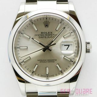 ロレックス(ROLEX)のROLEX ロレックス デイトジャスト36 シルバー ランダム品番 腕時計 中古 仕上げ済 126200(腕時計(アナログ))