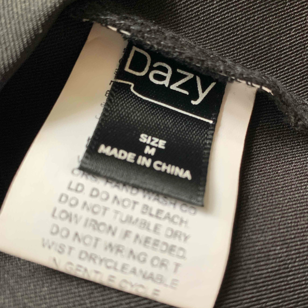 SHEIN(シーイン)のSHEIN ♡ DAZY ミニワンピース　ブラック　M  レディースのワンピース(ミニワンピース)の商品写真