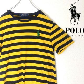 ポロラルフローレン(POLO RALPH LAUREN)の【新品タグ付き】ポロラルフローレン　リンガーネック　ボーダーTシャツ　ポニー刺繍(Tシャツ/カットソー(半袖/袖なし))