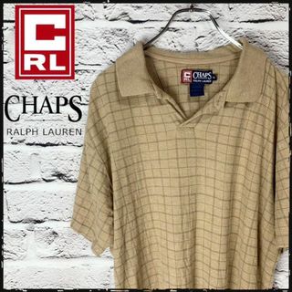 ポロラルフローレン(POLO RALPH LAUREN)の【US古着】CHAPS　RALPH LAUREN　ポロシャツ　メンズ　夏【M】(ポロシャツ)