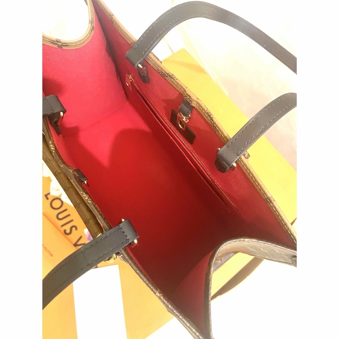 LOUIS VUITTON(ルイヴィトン)の【極美品】ヴィトン　オンザゴー　MM レディースのバッグ(トートバッグ)の商品写真