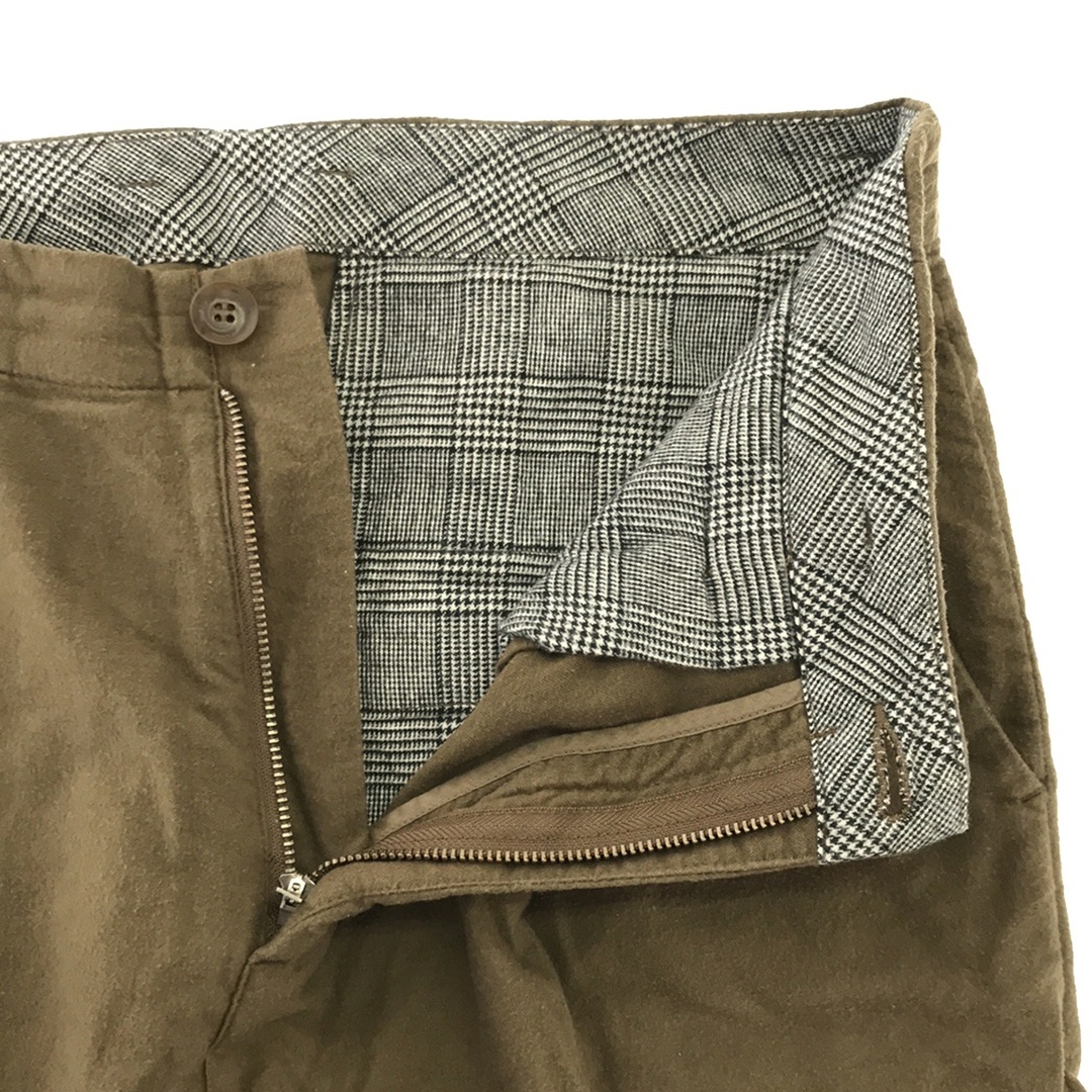 nonnative(ノンネイティブ)のnonnative ノンネイティブ 14AW POSTMAN PANTS COTTON MOLESKIN モールスキンパンツ ブラウン 2 NN-P2634 メンズのパンツ(その他)の商品写真