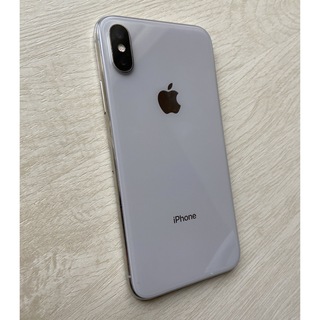 アイフォーン(iPhone)のiPhone X ホワイト ジャンク品(スマートフォン本体)