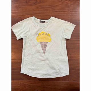 ベベ(BeBe)のべべ Tシャツ　半袖　トップス　キッズ　110 アイス(Tシャツ/カットソー)