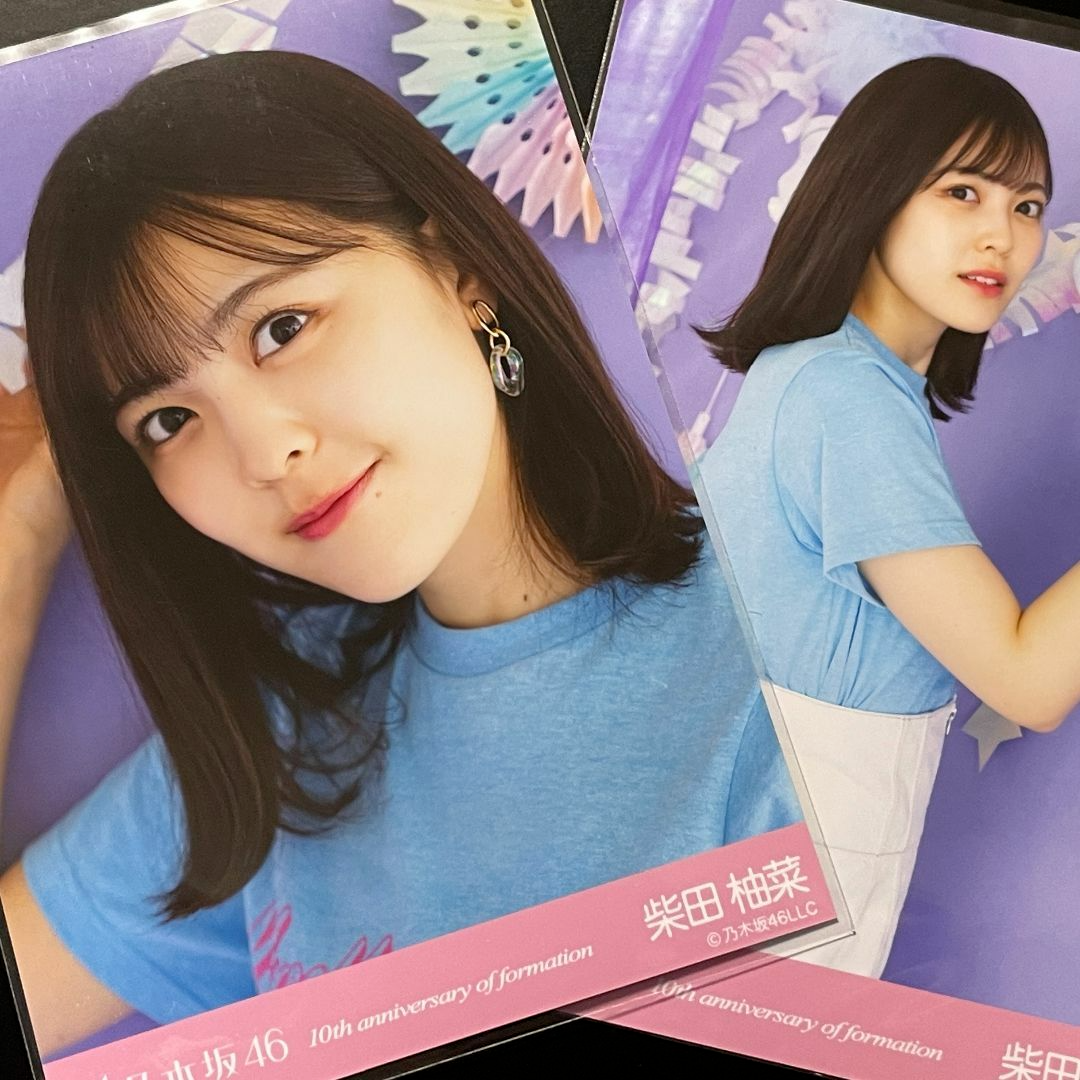 乃木坂46 柴田柚菜サイン入りチェキ （乃木坂46 OFFICIAL WEB