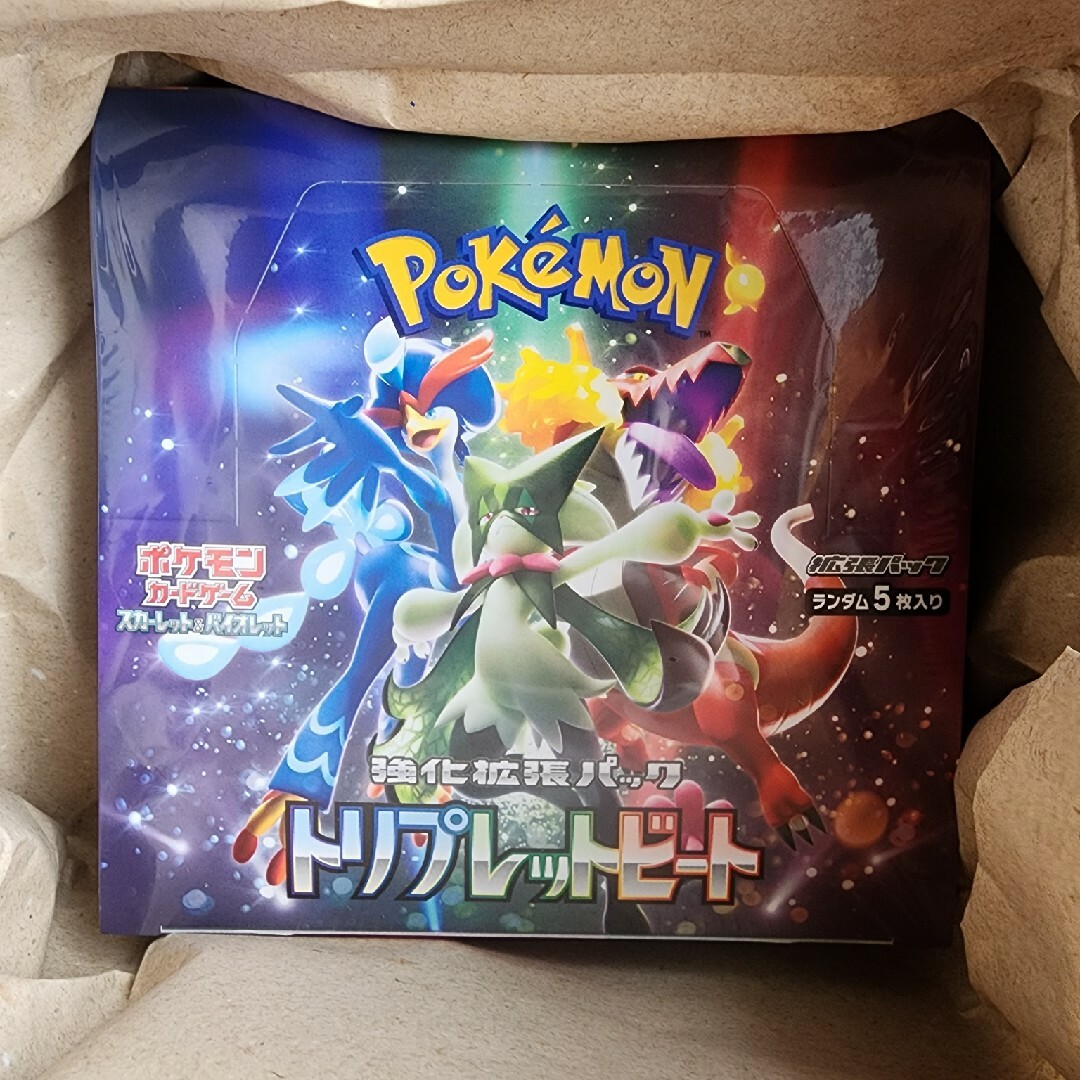 ポケモンカード151 BOX トリプレットビート エンタメ/ホビーのトレーディングカード(Box/デッキ/パック)の商品写真