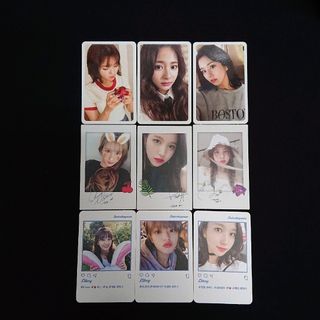 トゥワイス(TWICE)のTWICE The 1st Album『Twicetagram』9枚セット(アイドルグッズ)