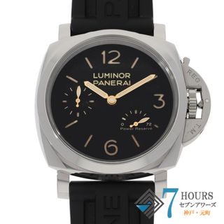 パネライ(PANERAI)の【120256】PANERAI パネライ  PAM00423 ルミノール 1950 3デイズ パワーリザーブ ブラックダイヤル SS/ラバー 手巻き 保証書 純正ボックス 腕時計 時計 WATCH メンズ 男性 男 紳士【中古】(腕時計(アナログ))