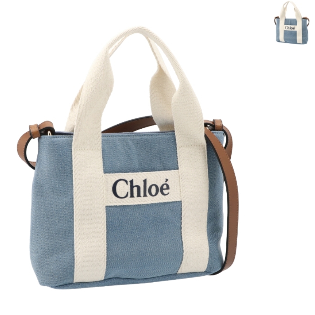 Chloe(クロエ)のクロエ CHLOE 【大人もOK】キッズ ショルダーバッグ ロゴ トートバッグ クロスボディ 2024年春夏新作 C20046 0003 Z10 キッズ/ベビー/マタニティのこども用ファッション小物(その他)の商品写真