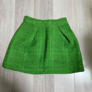 ニードルス(Needles)のsewing.needle スカート 緑(ミニスカート)