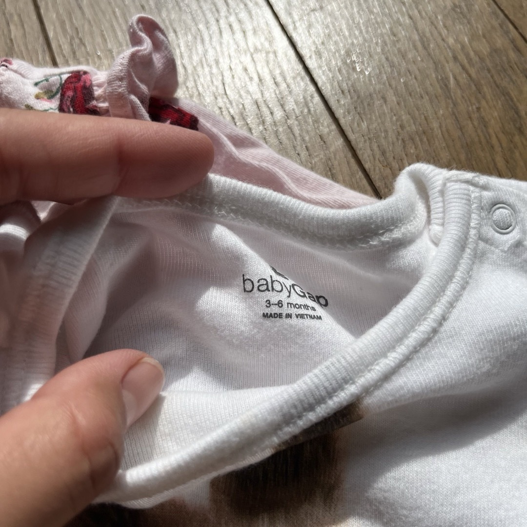 babyGAP(ベビーギャップ)のbaiya6070ロンパース春夏ベビーギャップカーターズ女の子半袖長袖まとめ売り キッズ/ベビー/マタニティのベビー服(~85cm)(ロンパース)の商品写真