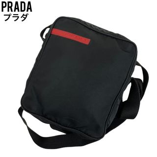 プラダ(PRADA)の✨美品　プラダスポーツ　PRADA ショルダーバッグ　ブラック　黒　斜め掛け(ショルダーバッグ)