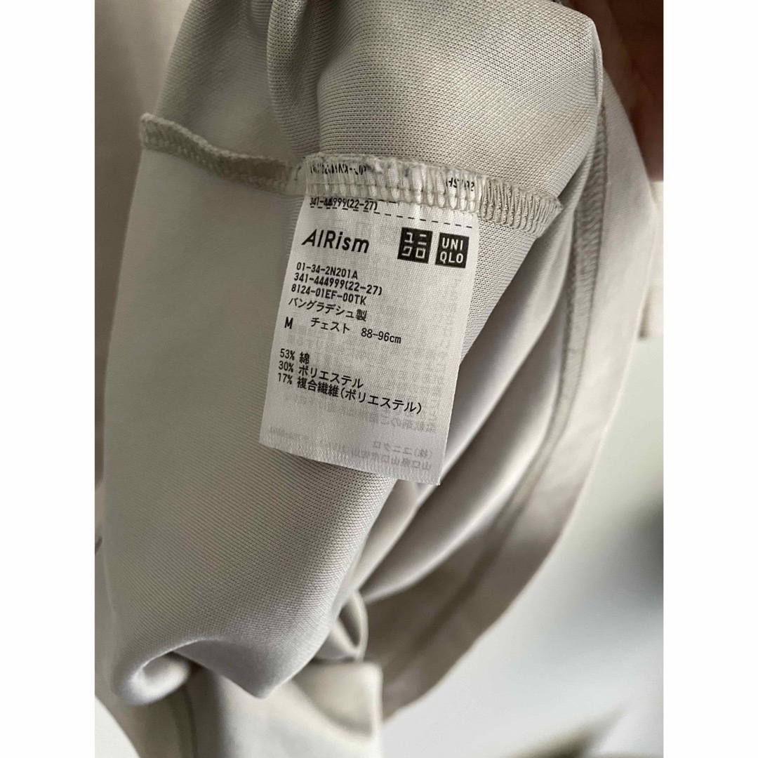 UNIQLO(ユニクロ)のUNIQLO エアリズム　メンズTシャツ メンズのトップス(Tシャツ/カットソー(半袖/袖なし))の商品写真