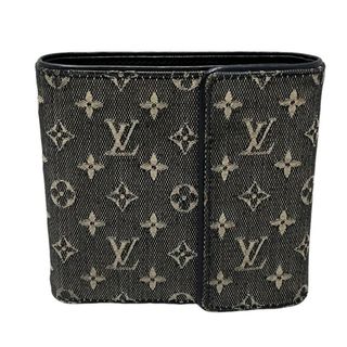 ルイヴィトン(LOUIS VUITTON)のLOUIS VUITTON ルイヴィトン ポルト ビエ カルト クレディ モネ 三つ折り財布 M92239 カード入れ破れ有 刻印インク取れ有 【中古品】 22404K197(折り財布)