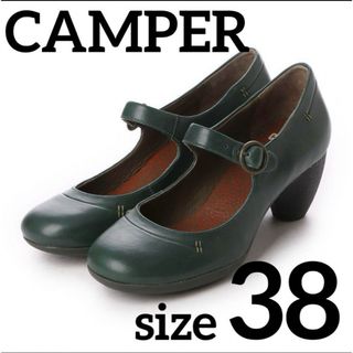 CAMPER - カンペール CAMPER LILA MEDIO （モスグリーン）　パンプス　本革