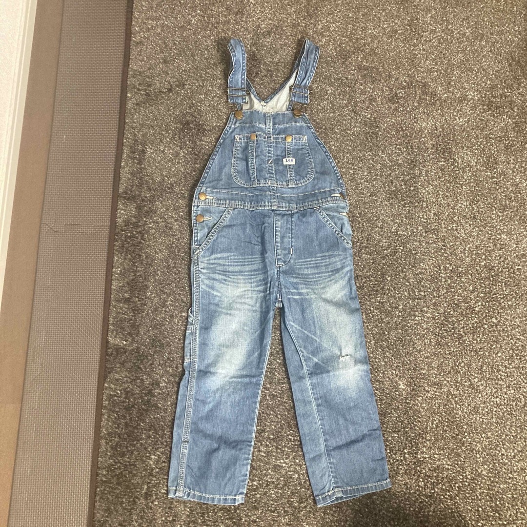 Lee(リー)のLee オーバーオール　100 キッズ/ベビー/マタニティのキッズ服男の子用(90cm~)(パンツ/スパッツ)の商品写真