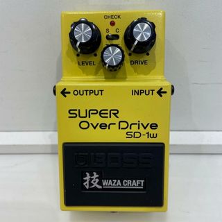 ボス(BOSS)のBOSS（ボス）/SD-1W(J) オーバードライブ 美品　WAZA CRAFT 【日本製】 【中古】【USED】ギター用エフェクターオーバードライブ【COCOSA熊本店】(エフェクター)