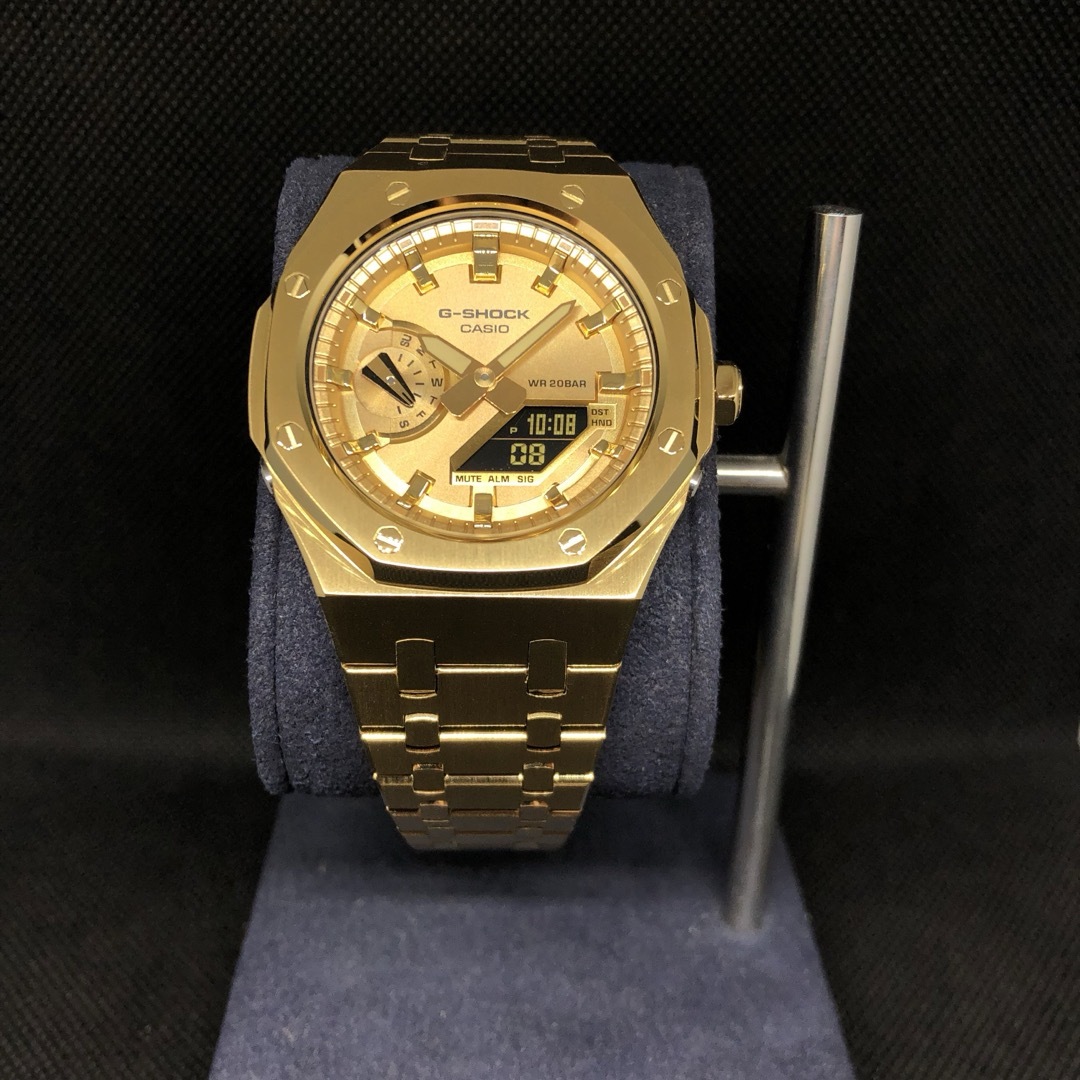 G-SHOCK - GA-2100本体付き ステンレスベルトセット カシオーク G-SHOCK - GA-2100本体付き ステンレスベルトセット カシオーク