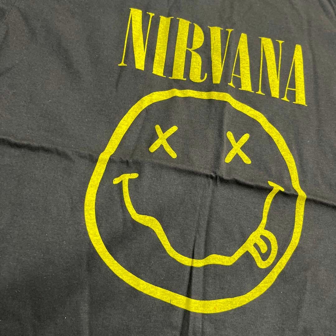 新品未使用　NIRVANA Ｔシャツ　XＬサイズ メンズのトップス(Tシャツ/カットソー(半袖/袖なし))の商品写真