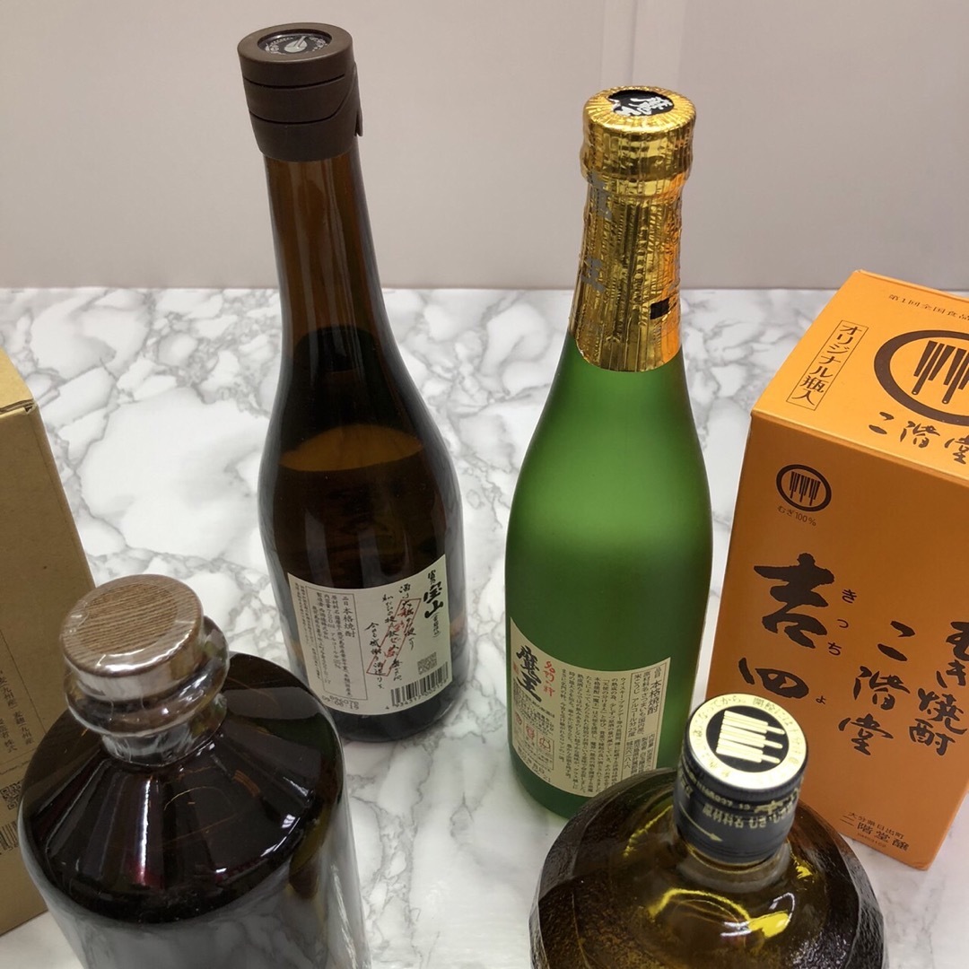 O-265 未開栓【焼酎 4本 セット 宝山 魔王 など】 食品/飲料/酒の酒(焼酎)の商品写真