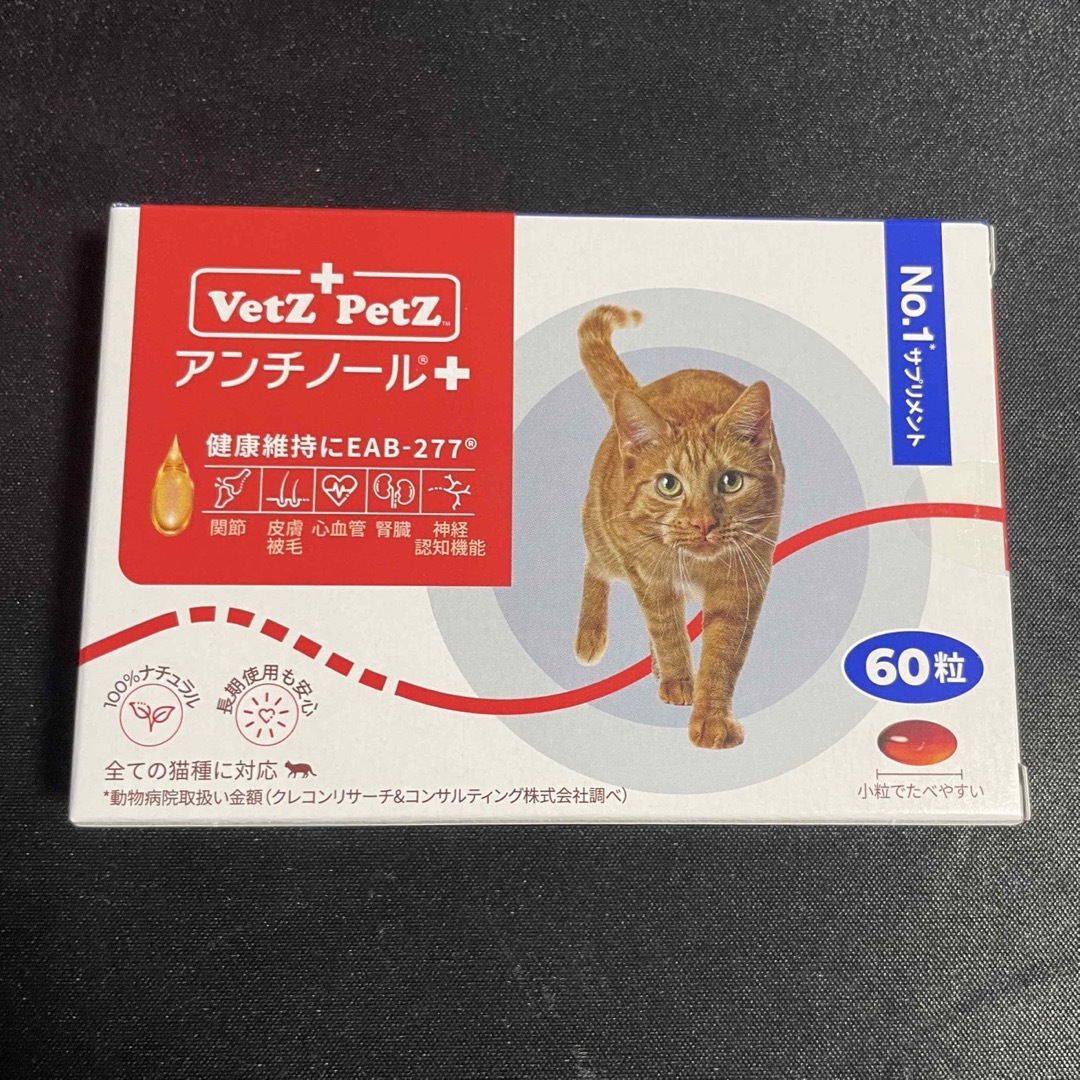 アンチノールプラス　猫用 60粒 その他のペット用品(猫)の商品写真