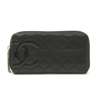 シャネル(CHANEL)のシャネル カンボンライン ココマーク ラウンドファスナー （22290233）(財布)