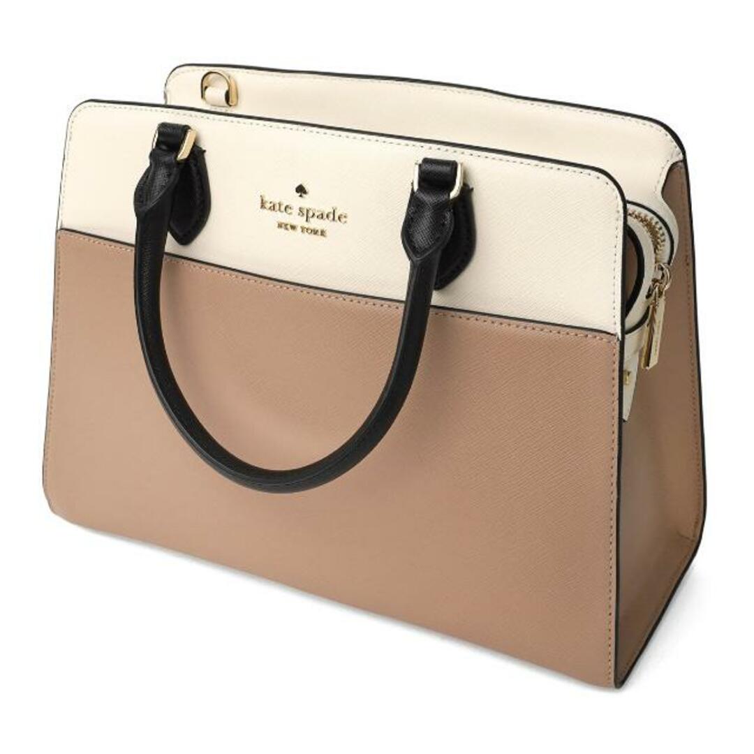 kate spade new york(ケイトスペードニューヨーク)の新品 ケイトスペード kate spade ハンドバッグ COLORBLOCK MEDIUM SATCHEL トーステッドヘーゼルナッツマルチ レディースのバッグ(ハンドバッグ)の商品写真