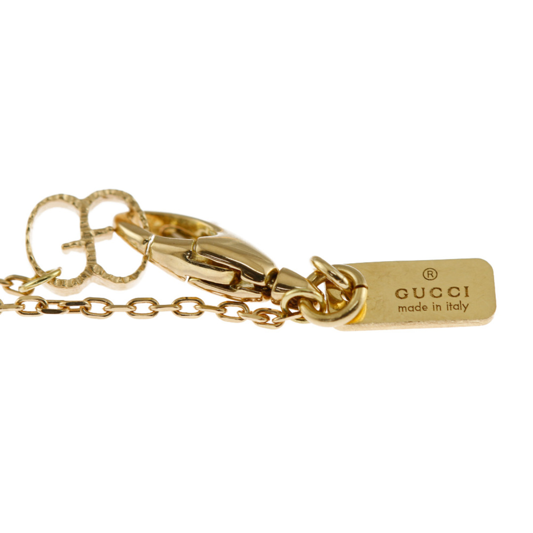 Gucci(グッチ)のグッチ GG アイコン ブルーム ネックレス 18金 K18イエローゴールド レディース GUCCI  中古 レディースのアクセサリー(ネックレス)の商品写真