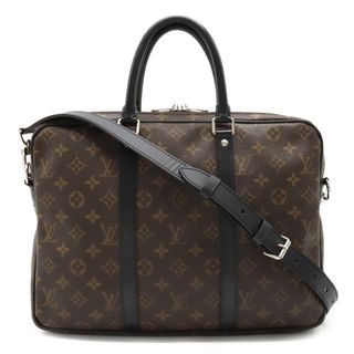 ルイヴィトン(LOUIS VUITTON)のルイ ヴィトン モノグラムマカサー PDV PM （12250428）(ビジネスバッグ)