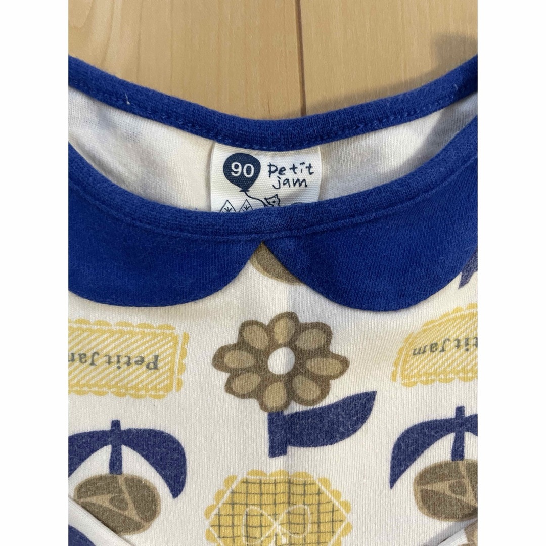 Petit jam(プチジャム)のプチジャム　長袖Tシャツ ロンT 90 キッズ/ベビー/マタニティのキッズ服女の子用(90cm~)(Tシャツ/カットソー)の商品写真