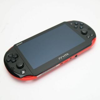 ソニー(SONY)の超美品 PCH-2000 レッド/ブラック  M555(携帯用ゲーム機本体)