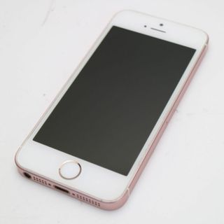 アイフォーン(iPhone)の超美品 SIMフリー iPhoneSE 16GB ローズゴールド  M555(スマートフォン本体)