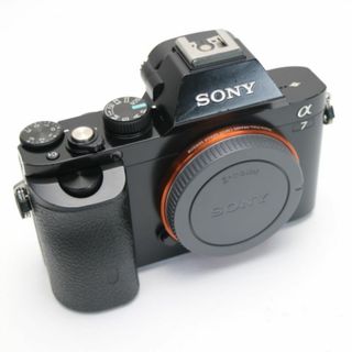 ソニー(SONY)の超美品 α7 ILCE-7 ブラック  M555(ミラーレス一眼)