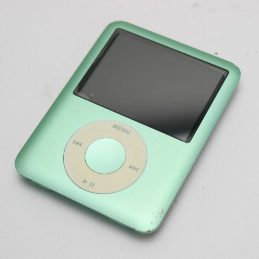 iPod(アイポッド)のiPOD nano 第3世代 8GB グリーン  M555 スマホ/家電/カメラのオーディオ機器(ポータブルプレーヤー)の商品写真