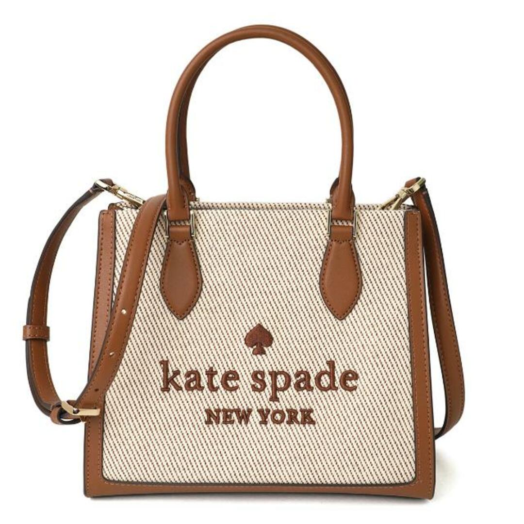 kate spade new york(ケイトスペードニューヨーク)の新品 ケイトスペード kate spade ショルダーバッグ CANVAS SMALL TOTE ウォームジンジャーブレッド レディースのバッグ(ショルダーバッグ)の商品写真