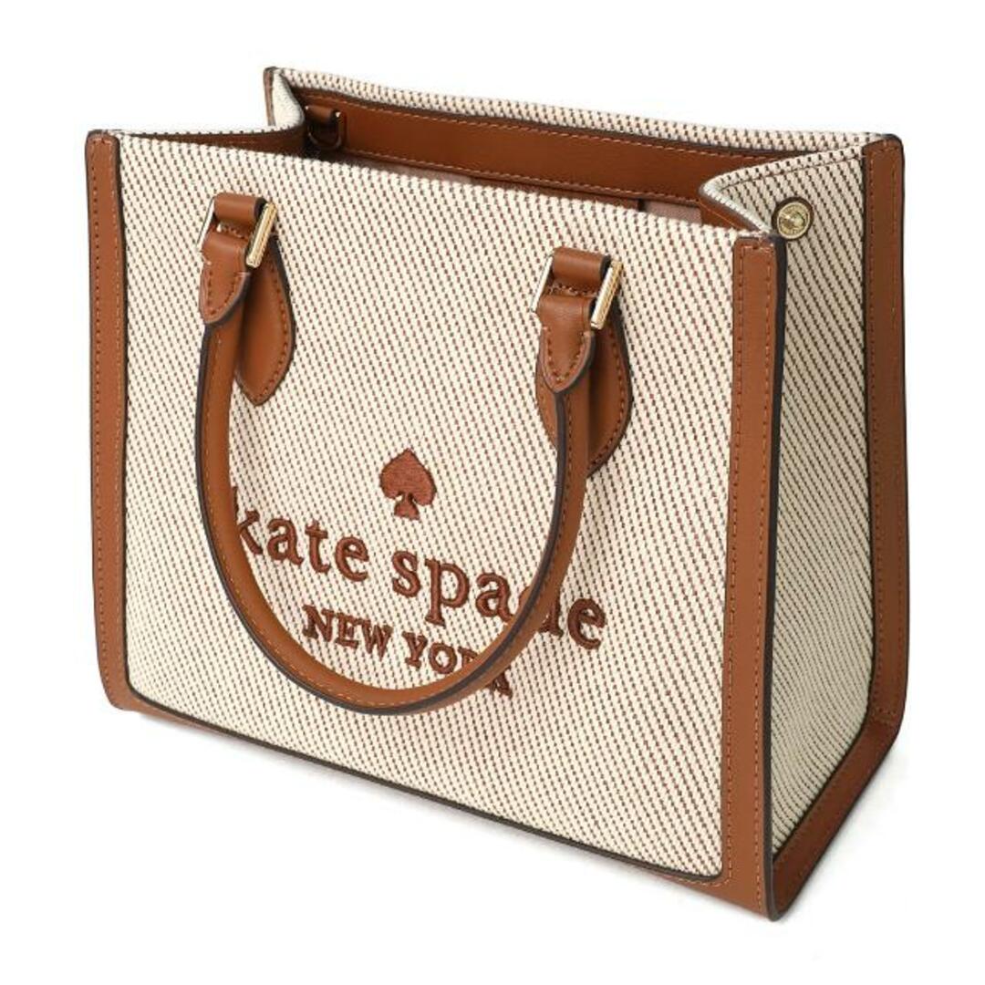 kate spade new york(ケイトスペードニューヨーク)の新品 ケイトスペード kate spade ショルダーバッグ CANVAS SMALL TOTE ウォームジンジャーブレッド レディースのバッグ(ショルダーバッグ)の商品写真