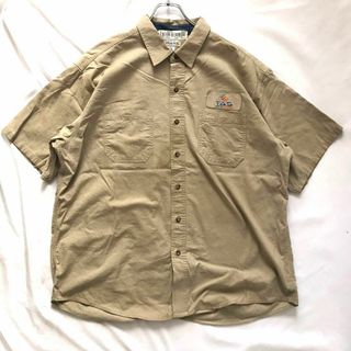 carhartt ワークシャツ Mexico製 カーハート(Tシャツ/カットソー(半袖/袖なし))