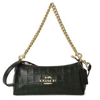 コーチ(COACH)の新品 コーチ COACH ハンドバッグ SHOULDER BAG アマゾングリーン(ハンドバッグ)