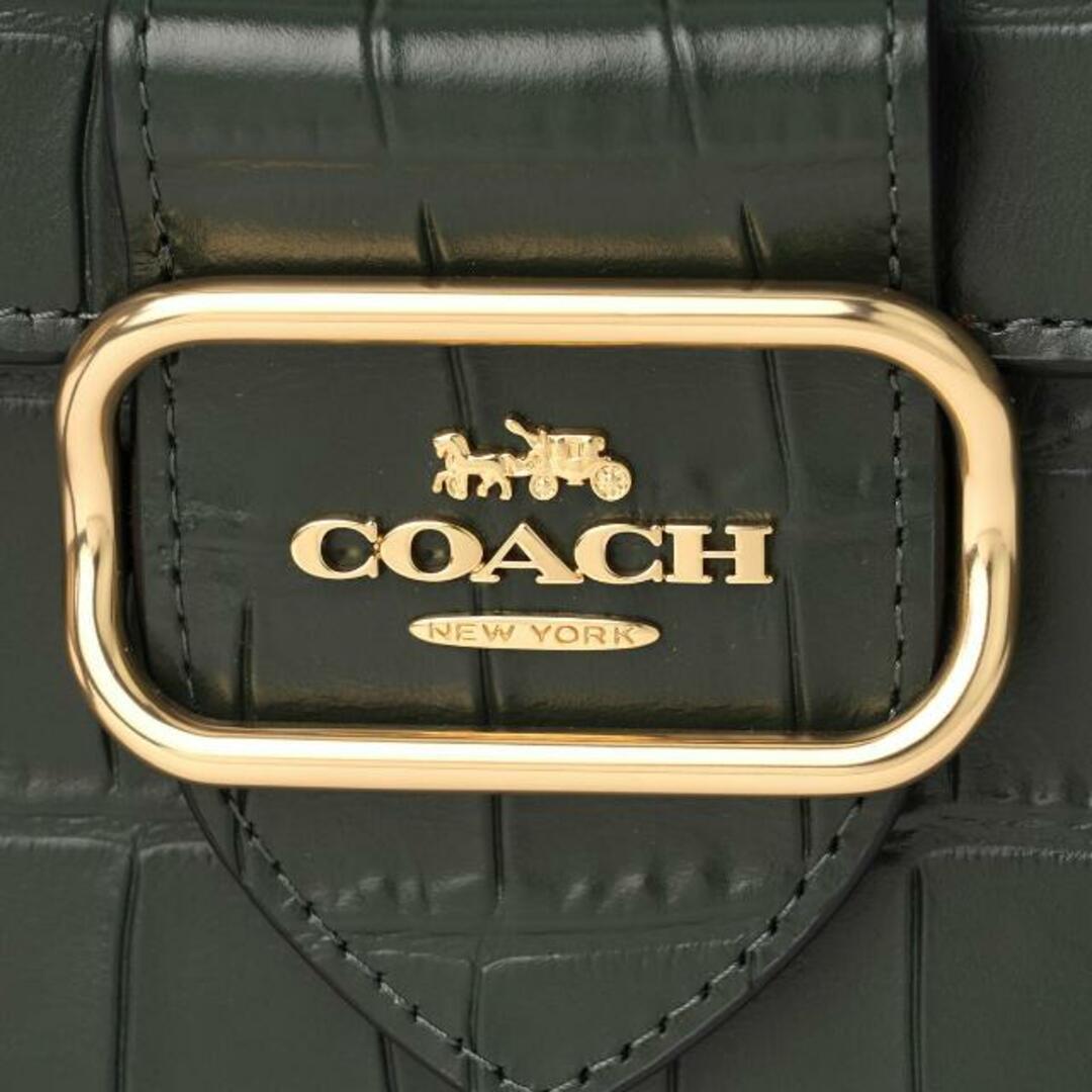 COACH(コーチ)の新品 コーチ COACH ショルダーバッグ SQUARE CROSSBODY アマゾングリーン レディースのバッグ(ショルダーバッグ)の商品写真