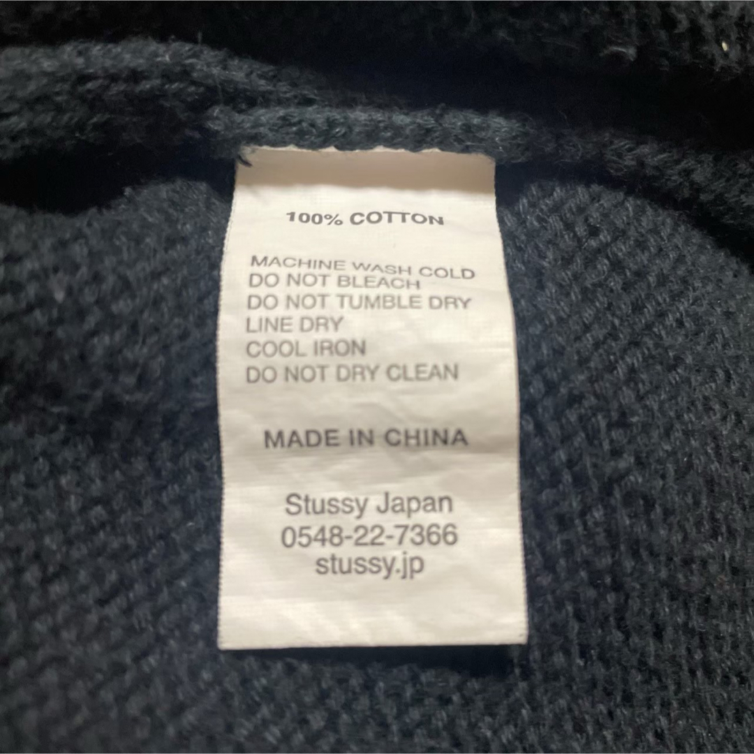 STUSSY NO VACANCY INN ステューシー セーター ニット 古着 STUSSY NO VACANCY INN ステューシー セーター ニット 古着