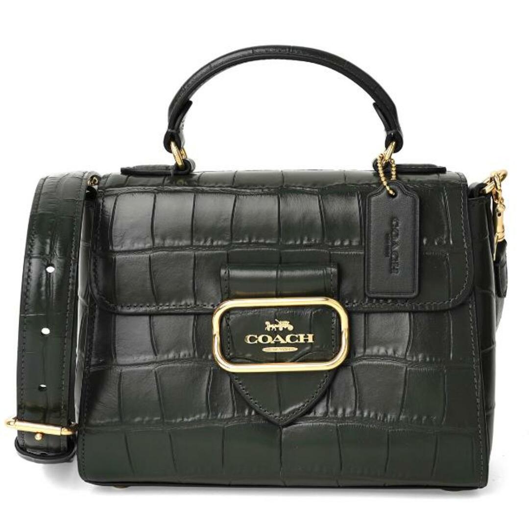 COACH(コーチ)の新品 コーチ COACH ショルダーバッグ TOP HANDLE アマゾングリーン レディースのバッグ(ショルダーバッグ)の商品写真