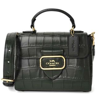 コーチ(COACH)の新品 コーチ COACH ショルダーバッグ TOP HANDLE アマゾングリーン(ショルダーバッグ)