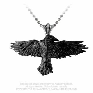 Alchemy Gothic: Black Raven pendant(ネックレス)