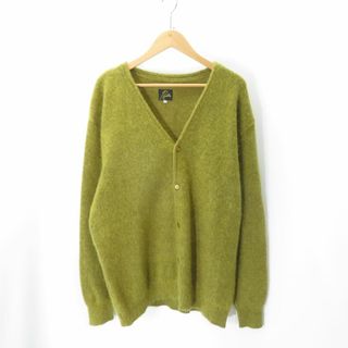 ニードルス(Needles)のNEEDLES 22aw Mohair Cardigan Soild Mastard Size-M LQ276  (カーディガン)