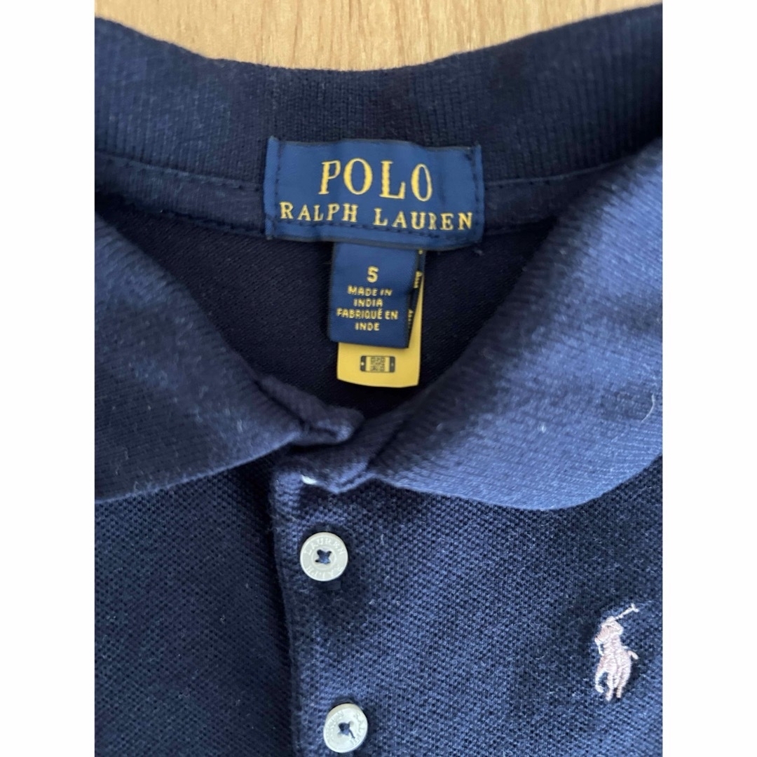 POLO RALPH LAUREN(ポロラルフローレン)のラルフローレン　ポロシャツワンピース　２点 キッズ/ベビー/マタニティのキッズ服女の子用(90cm~)(ワンピース)の商品写真