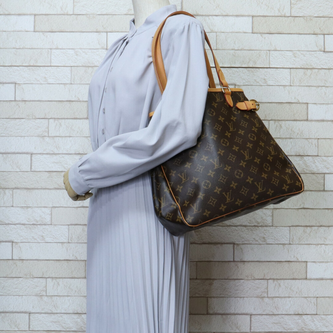 LOUIS VUITTON◇ポパンクール・オ_モノグラム・キャンバス_BRW LOUIS VUITTON◇ポパンクール・オ_モノグラム・キャンバス_BRW