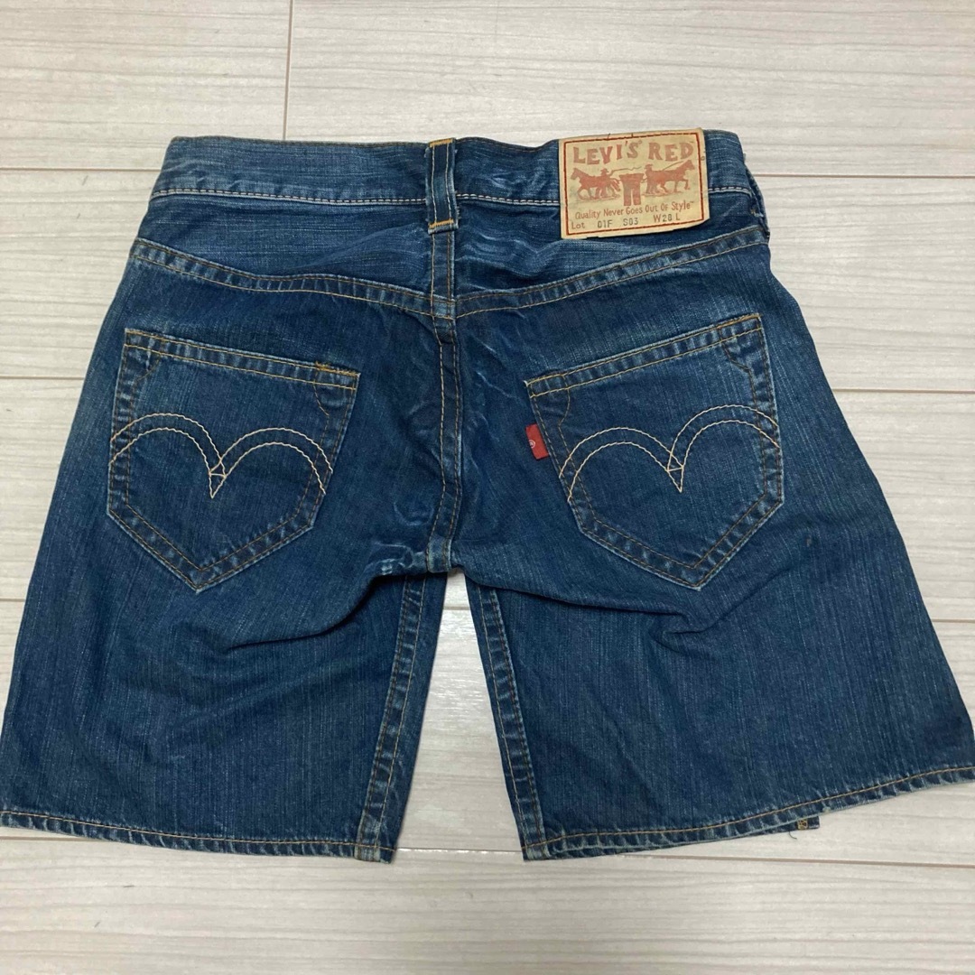 Levi's(リーバイス)の初期 02s■LEVIS RED■2D期 カスタム デニム ショートパンツ 28 レディースのパンツ(ショートパンツ)の商品写真