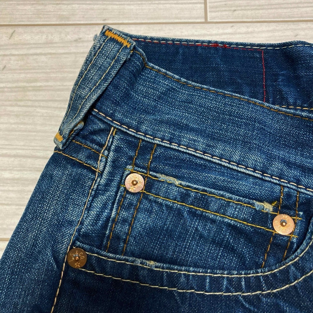 Levi's(リーバイス)の初期 02s■LEVIS RED■2D期 カスタム デニム ショートパンツ 28 レディースのパンツ(ショートパンツ)の商品写真