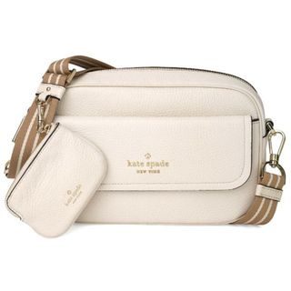 ケイトスペードニューヨーク(kate spade new york)の新品 ケイトスペード kate spade ショルダーバッグ FLAP CAMERA BAG パーチメントマルチ(ショルダーバッグ)